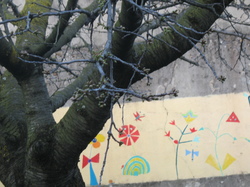 Le jardin de l'école au printemps V 16-03-18